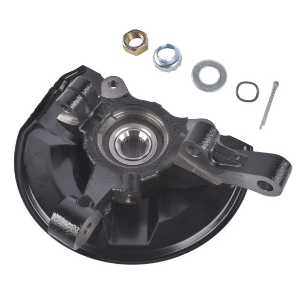 转向节总成 Steering Knuckle & Hub Bearing Front Right Replacement for Mitsubishi Outlander Sport 07-18-3