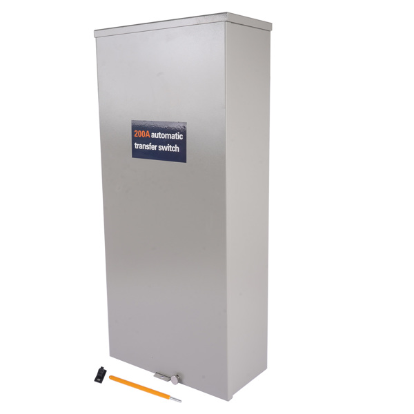 自动转换开关 200 Amp 120/240V Single Phase Generator Automatic Transfer Switch Replacement for Generac RXSW200A3 for Indoor/Outdoor Use,NEMA 3R Aluminum Enclosure, Power Management Compatible-2