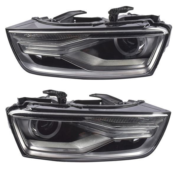 大灯 2X Headlight Driver + Passenger Side Replacement for Audi Q3/Q3 Quattro 2016-2018 Models 8U0941043E 8U0941044E-1