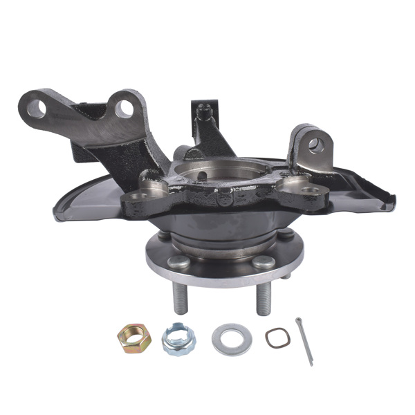 转向节总成 Steering Knuckle & Hub Bearing Front Right Replacement for Mitsubishi Outlander Sport 07-18-1