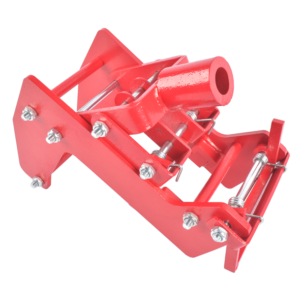 木墙千斤顶 Red Cast Iron Wall Jack, 1000 lbs Capacity, Portable Wall Jacks Replacement for Framing Lifting Wall Beams Use with 1.5'' x 3.5'' Fir Poles Or 1'' Od Steel Pipe-5