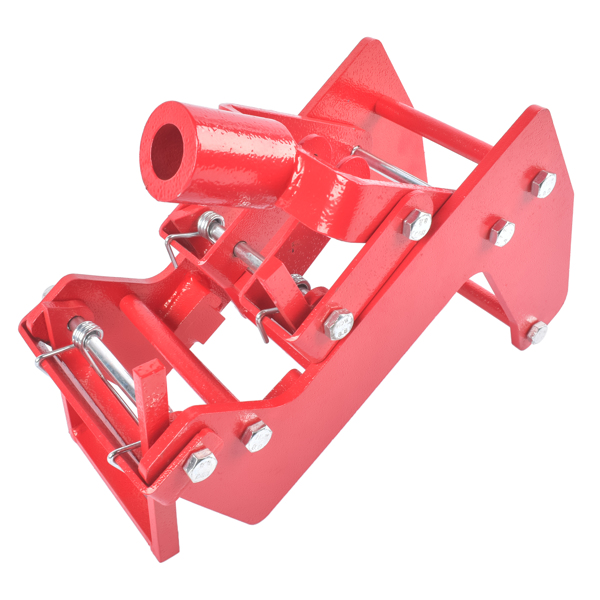 木墙千斤顶 Red Cast Iron Wall Jack, 1000 lbs Capacity, Portable Wall Jacks Replacement for Framing Lifting Wall Beams Use with 1.5'' x 3.5'' Fir Poles Or 1'' Od Steel Pipe-4