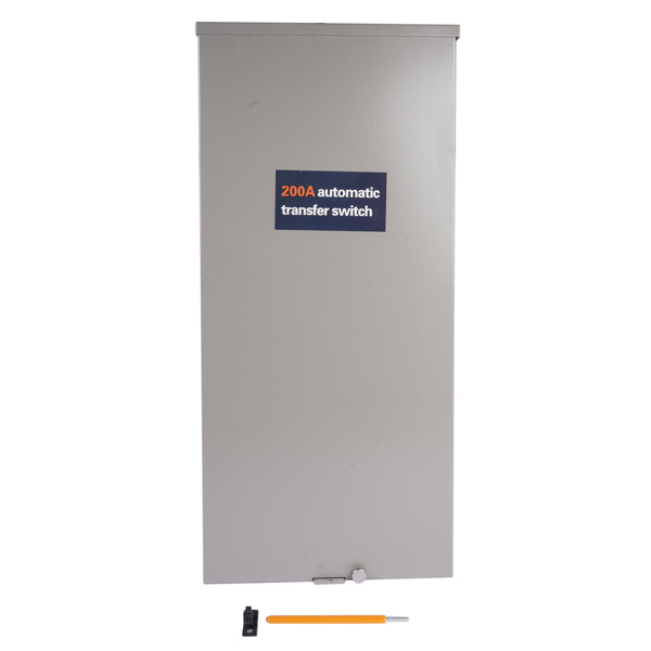 自动转换开关 200 Amp 120/240V Single Phase Generator Automatic Transfer Switch Replacement for Generac RXSW200A3 for Indoor/Outdoor Use,NEMA 3R Aluminum Enclosure, Power Management Compatible-1