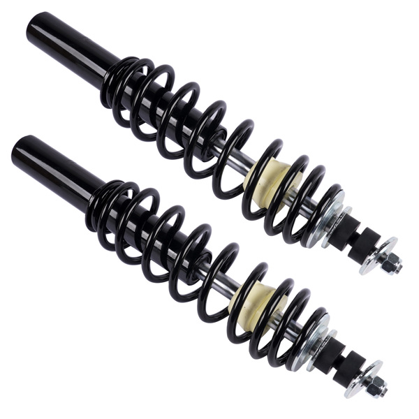 减震器 Pair Front Coil-Over Shock Absorbers with Bushings Washers Replacement for John Deere Gator UTV 2007-2010 XUV620I, XUV850D,2004-2020 HPX 615E 815E AM137957 AM135372-5