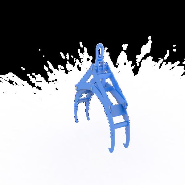 20英寸拖拉机用自动原木夹，重型四爪式伐木夹，带自动锁定和360°旋转挂钩，承重2000磅，适用于ATV、滑移装载机和叉车。--不支持self-pick up且不支持指定仓库发货-10