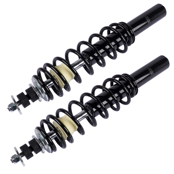 减震器 Pair Front Coil-Over Shock Absorbers with Bushings Washers Replacement for John Deere Gator UTV 2007-2010 XUV620I, XUV850D,2004-2020 HPX 615E 815E AM137957 AM135372-7