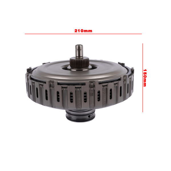 离合器套件 Clutch Kit Transmission 6 Speed DQ250 02E Replacement for VW Golf Passat B6 Audi A3 S3 A4 A5 Q5 TT 2004-2014 02E301205B 02E141029N 02E398321-10