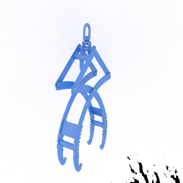 20英寸拖拉机用自动原木夹，重型四爪式伐木夹，带自动锁定和360°旋转挂钩，承重2000磅，适用于ATV、滑移装载机和叉车。--不支持self-pick up且不支持指定仓库发货-13