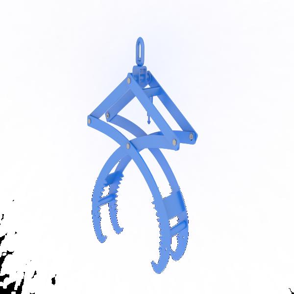 20英寸拖拉机用自动原木夹，重型四爪式伐木夹，带自动锁定和360°旋转挂钩，承重2000磅，适用于ATV、滑移装载机和叉车。--不支持self-pick up且不支持指定仓库发货-11