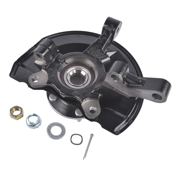 转向节总成 Steering Knuckle & Hub Bearing Assy Front Left Replacement for Mitsubishi Outlander Sport-4