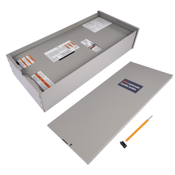 自动转换开关 200 Amp 120/240V Single Phase Generator Automatic Transfer Switch Replacement for Generac RXSW200A3 for Indoor/Outdoor Use,NEMA 3R Aluminum Enclosure, Power Management Compatible-6