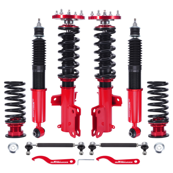 Coilovers 24-Step Damper Adjustable Struts Absorbers fit for Ford Mustang 2005-2014-1