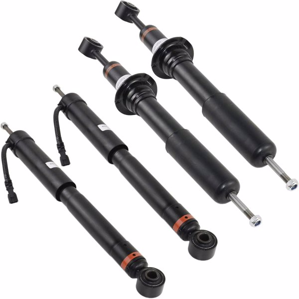 减震器 4pcs Front & Rear Air Shocks Struts Absorbers ADS Kit Replacement for Lexus GX470 Toyota Land Cruiser 2003-2009 4853060071 4853069185-3