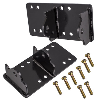 2PCS left & right Engine Swap Adapter plate Fit fit for GMC vehicles LSX Engine