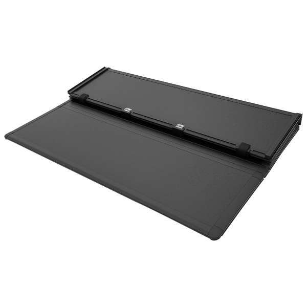 6ft 4-Fold Hard Tonneau Cover fit for Toyota Tacoma 2016-2024  FRP+PP W/LED Lamp-2