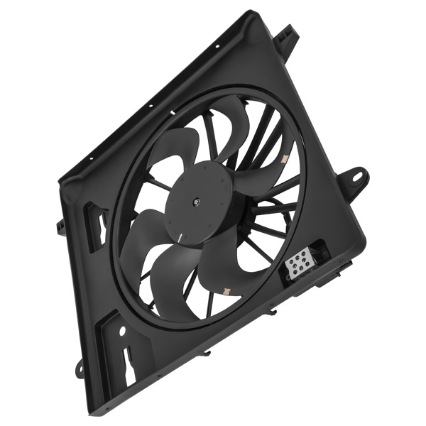 Radiator Cooling Fan Assembly fit for Jeep Wrangler JK V6 3.8L 2007-2011 52079654AE-1
