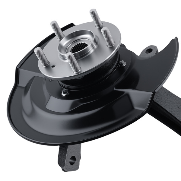 Front Left Steering Knuckle + Wheel Hub Bearing fit for Honda Accord 2003-2007 2.4L-3