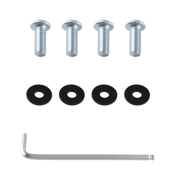 Black Front Skid Plate Body Rack fit for Toyota Tacoma 2024-25 2WD 4WD Steel-3