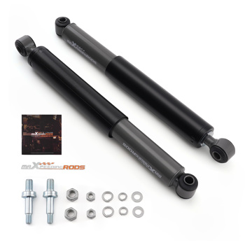 Rear Lowering Shocks 4\\"-7\\" Rear Drop fit for Chevy/GMC C10 C15 1973-1987 twin-tube