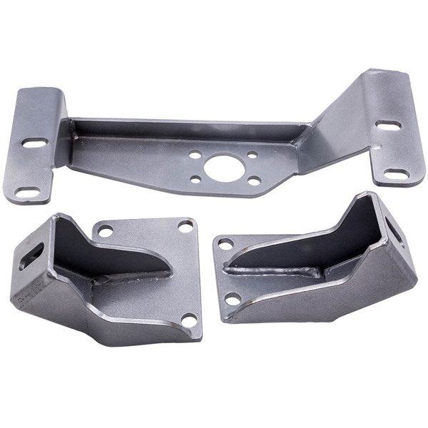 Engine Swap Motor Mount Bracket fit for Nissan 240SX with 1JZ or 2JZ Swap 1989-1998-6