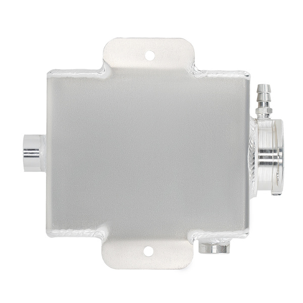 Universal 1.25 Qt Aluminum Coolant Expansion Overflow Fill Tank Reservoir-6