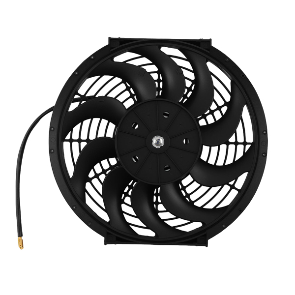 12 inch High Flow Assembly 240W fit for Universal Radiator Application Black-3