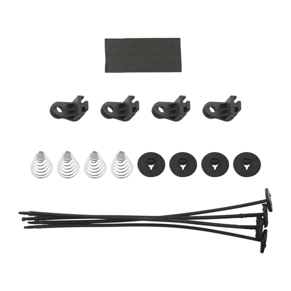 12 inch Universal Cooling Fan fit for Auto Radiator 240W 2250RPM Push Pull 10 Blades-2