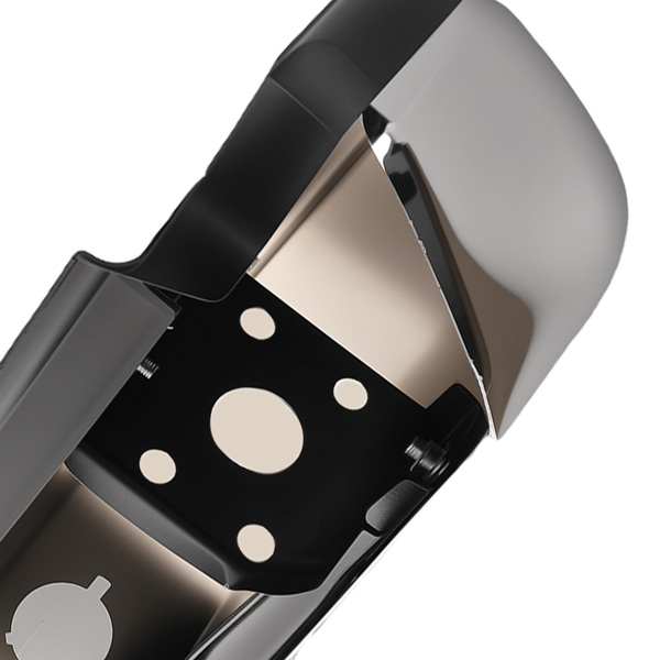 Chrome Complete Rear Step Bumper Assembly fit for Toyota Tacoma Trucks 1995-2004-3