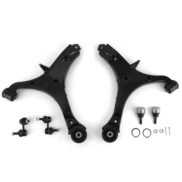 Front Lower Control Arms Ball Joints Sway Bar LH RH fit for 2003-2011 Honda Element-6