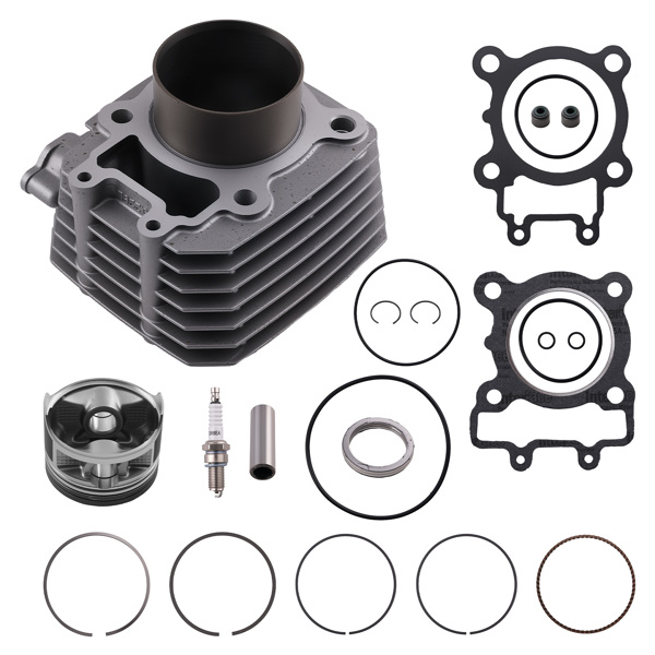 Cylinder Jug w/ New Piston & Top End Kit fit for Kawasaki Bayou KLF 250 2003-2011-6