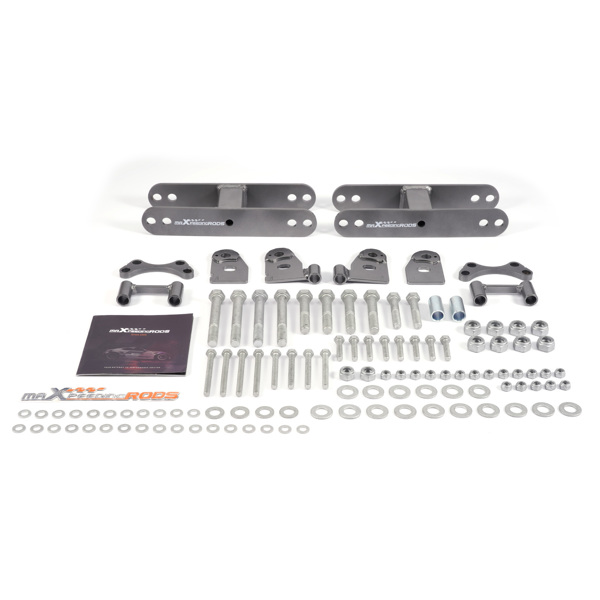 2.5" Front 1.5" Rear Lift Spacer Kit fit for GMC Canyon Chevy Colorado 04-12 2WD-6