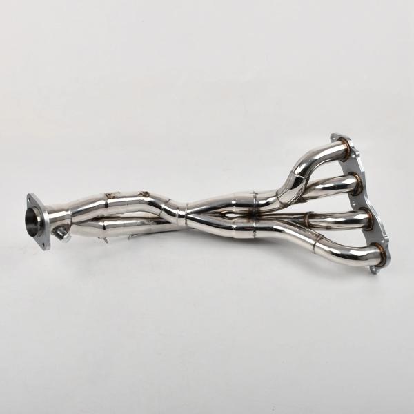 排气管 Exhaust Manifold Headers For Honda 2002-2005 Civic Si/SiR 2.0L 2002-2006 Acura RSX Base 2.0L 入口1-3/4"，出口2-1/2" MT001307/SY（禁售亚马逊&TEMU）(不支持无理由退货)-2