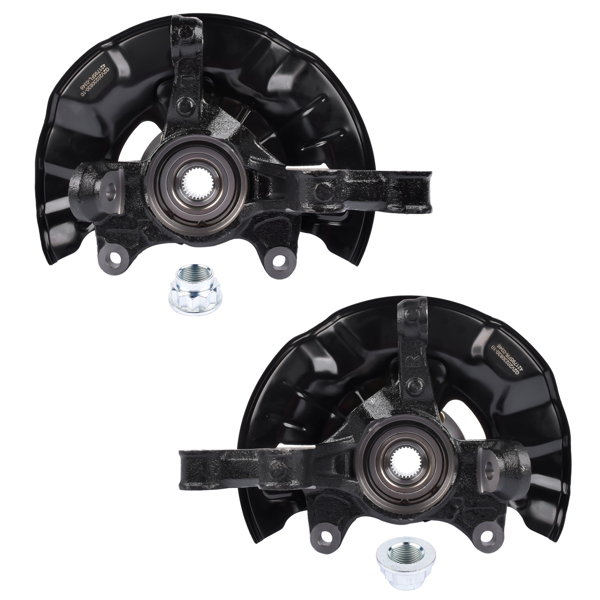 转向节总成 2X Front Steering Knuckles &Wheel Hub Bearings Replacement for Toyota Corolla Matrix 2014-2018 698-477-5