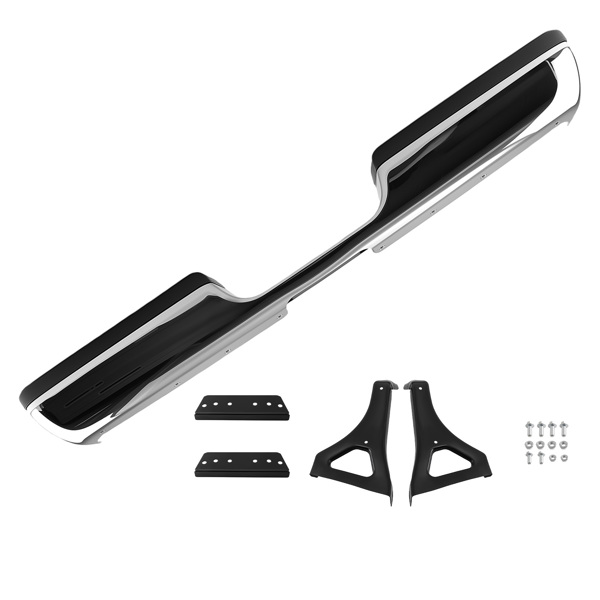 Rear Bumper fit for Dodge Ram 1500/2500/3500 1994-2002 CH1102328 Chrome Bolt-On-6