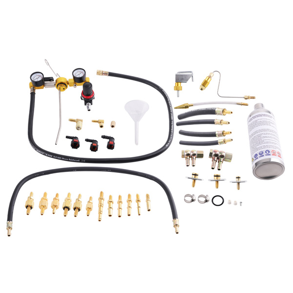 Car Fuel System Cleaning Equipment fit for Petrol Vehicles with Multiple Connectors-2