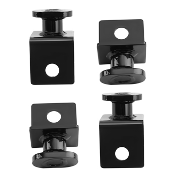 4x BLACK SHIPPING CONTAINERS SIDE TWIST LOCK SHIPPING CONTAINER ACCESSORIES
