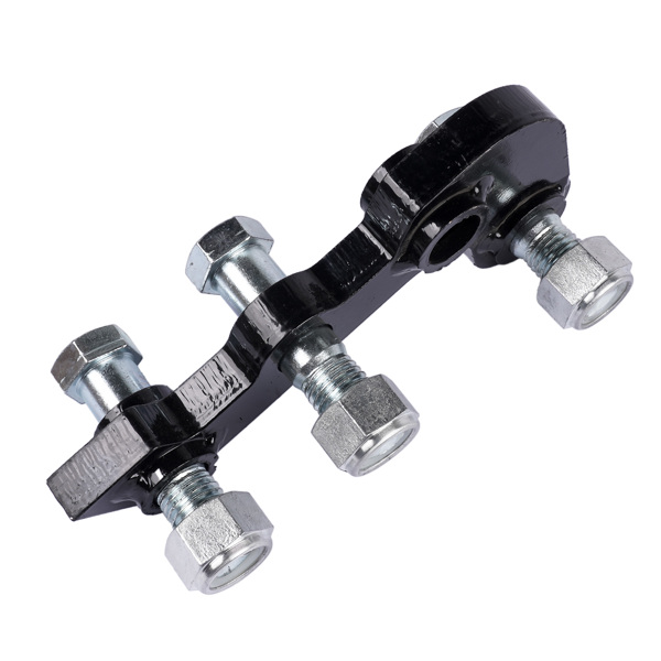 支架 Single L-shaped Bracket Replacement for Mini Excavator Hydraulic Clip Thumb Three Holes-4