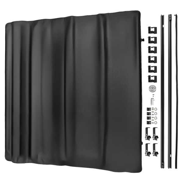 5FT Roll Up Tonneau Cover fit fit for Jeep Gladiator JT Bed 2020-2026 Aluminum-6