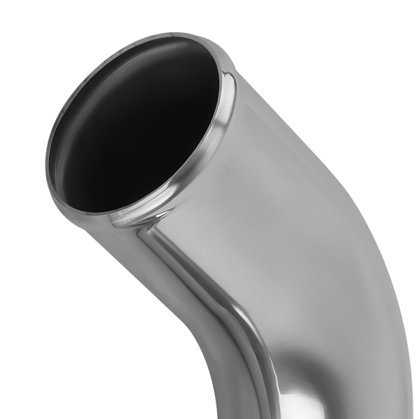 3" inch 76mm Aluminum Turbo Intercooler Piping Pipe Kit - Hose Clamps Universal-4