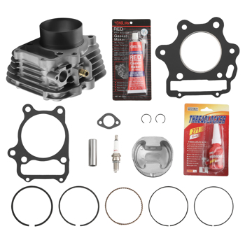 Cylinder Piston Gasket Top End Kit fit for Honda Sportrax 300 TRX300EX 2X4 93-08 ATV