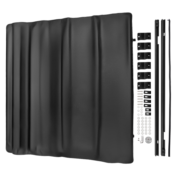 Bed Soft  Roll-Up Tonneau Cover 5ft fit for Honda Ridgeline 17-25 21 22 23 24 25 26-6