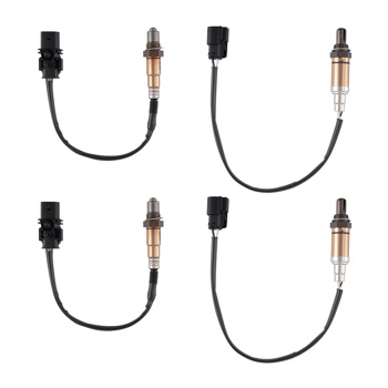 Set of 4 Oxygen O2 Sensors Up+Down fit for Ford F-350 Super Duty 6.2L V8 2012-2020