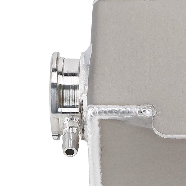 Universal 1.25 Qt Aluminum Coolant Expansion Overflow Fill Tank Reservoir-2