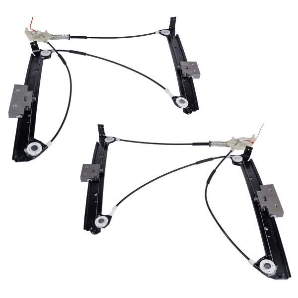 玻璃升降器 Front RH & LH Door Window Regulator Replacement for Bentley Continental GT Coupe 2004-2018 3W0837401J 3W0837402J-5