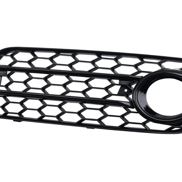 Front Bumper Fog Lamp Grille Cover fit for Audi S4 Base 3.0L Supercharged 2008-2012-3