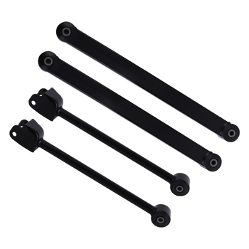 4pc Front Upper & Lower Control Arms w/ Bushings fit for Jeep Wrangler JK 2007 -2018