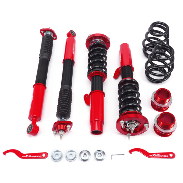 Coilovers 24 Step Damper Adjustable Lowering Kit fit for BMW E46 320i 325i 1998-2005-6