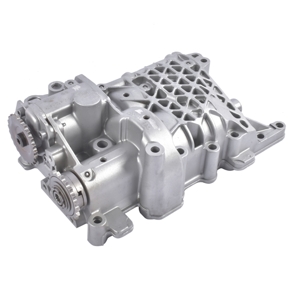 平衡轴总成 Oil Pump w/ Balance Shaft Assembly Replacement for VW Golf R GTI Audi A3 A4 2.0L 06B103535G-4