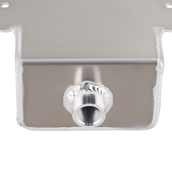 Universal 1.25 Qt Aluminum Coolant Expansion Overflow Fill Tank Reservoir-3