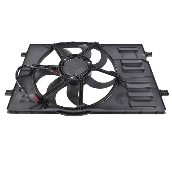 散热器风扇 Radiator Fan Assembly with Brushless Motor Replacement for VW Golf Jetta 2015-2021 5QM121203M VW3115126-1